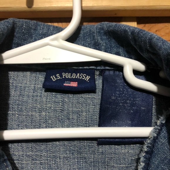 Kids size 7 Polo denim jacket - Picture 4 of 5